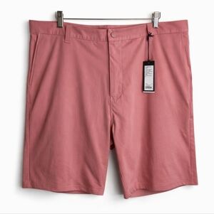 NWT Rhone 9" Red Commuter Flex-Knit Standard Fit Short Men 40